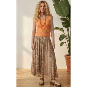 Vintage Joseph A Silk Sleeveless Sweater Floral Beaded Y2K Top Size Large